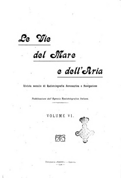 Le vie del mare e dell'aria