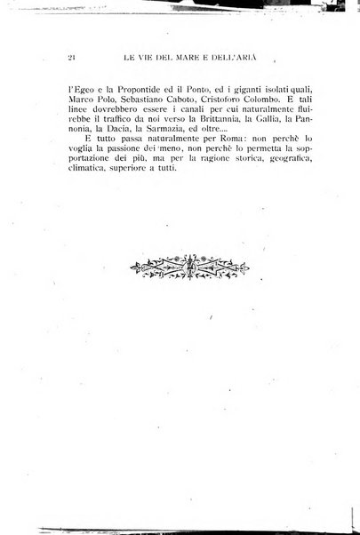 Le vie del mare e dell'aria