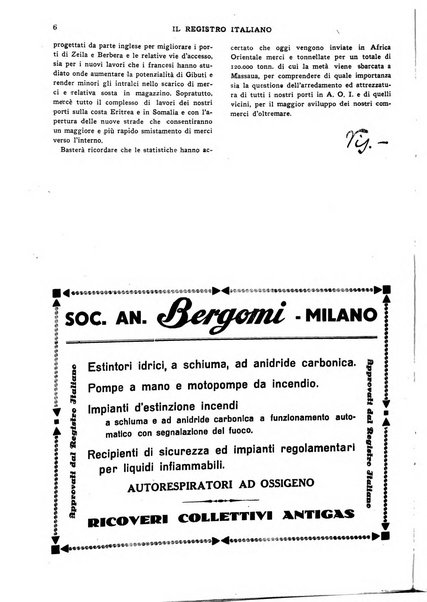 Il registro italiano rassegna tecnico-economica di Marina Mercantile e di aeronautica commerciale