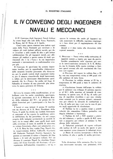 Il registro italiano rassegna tecnico-economica di Marina Mercantile e di aeronautica commerciale