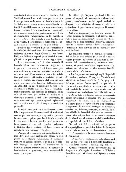 L'ospedale italiano giornale di scienza e di tecnica ospedaliera