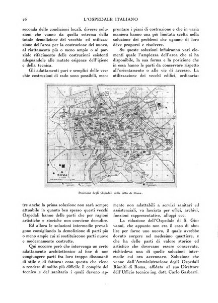 L'ospedale italiano giornale di scienza e di tecnica ospedaliera