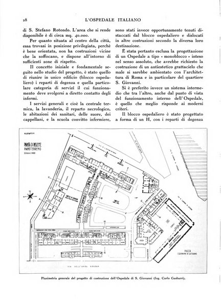 L'ospedale italiano giornale di scienza e di tecnica ospedaliera