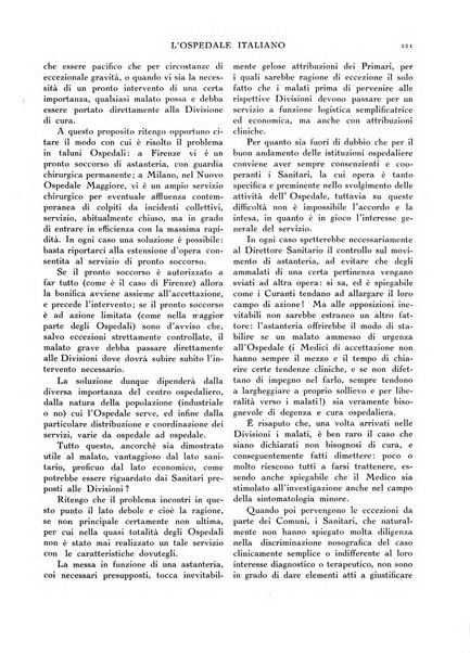 L'ospedale italiano giornale di scienza e di tecnica ospedaliera