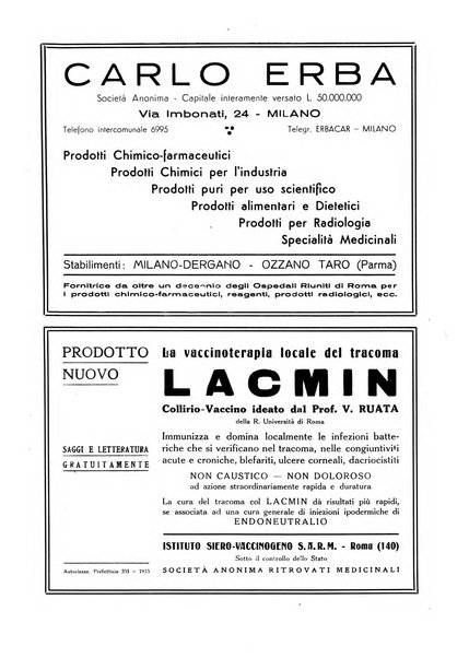 L'ospedale italiano giornale di scienza e di tecnica ospedaliera