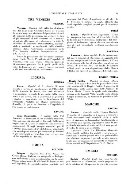 L'ospedale italiano giornale di scienza e di tecnica ospedaliera