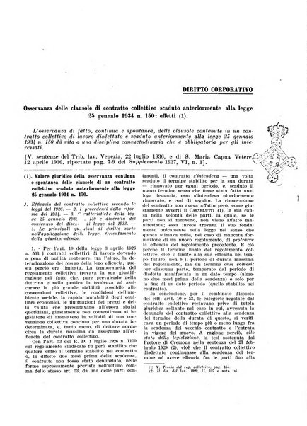 Supplemento giuridico della rivista del lavoro rassegna critica di giurisprudenza