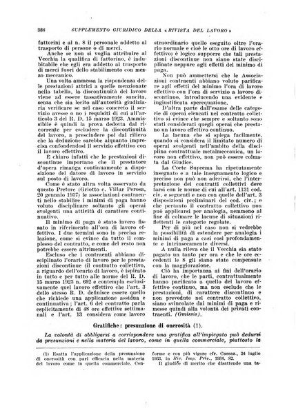 Supplemento giuridico della rivista del lavoro rassegna critica di giurisprudenza