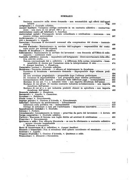 Supplemento giuridico della rivista del lavoro rassegna critica di giurisprudenza