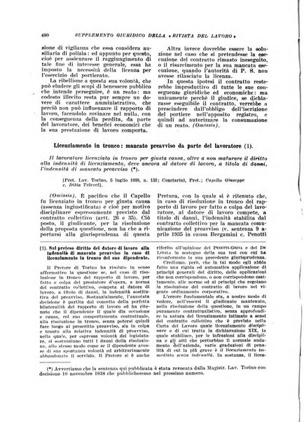 Supplemento giuridico della rivista del lavoro rassegna critica di giurisprudenza