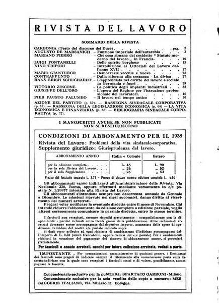 Supplemento giuridico della rivista del lavoro rassegna critica di giurisprudenza