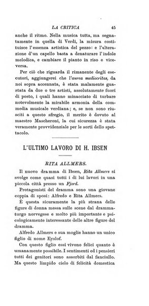 La critica rivista settimanale di arte