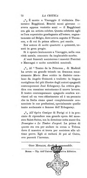 La critica rivista settimanale di arte