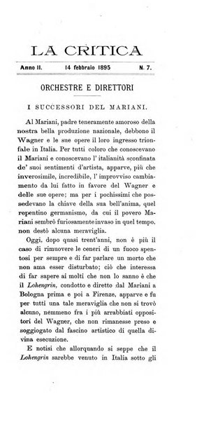 La critica rivista settimanale di arte