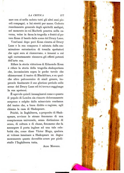 La critica rivista settimanale di arte