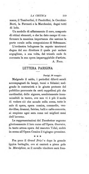 La critica rivista settimanale di arte