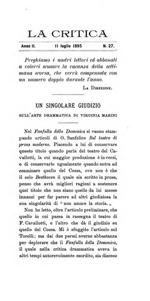 La critica rivista settimanale di arte