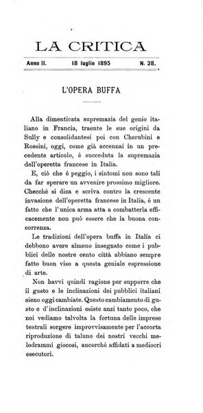 La critica rivista settimanale di arte