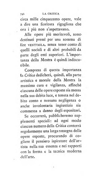 La critica rivista settimanale di arte