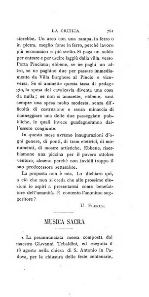 La critica rivista settimanale di arte