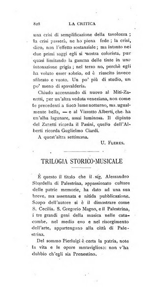 La critica rivista settimanale di arte