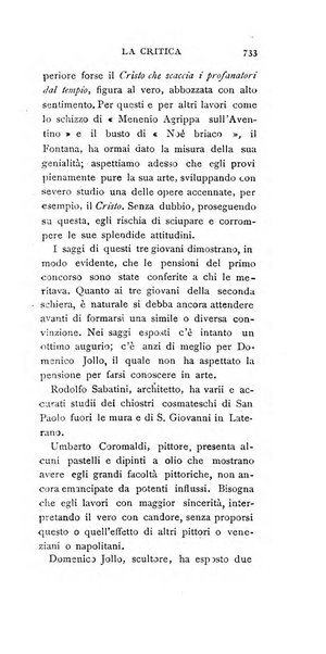 La critica rivista settimanale di arte