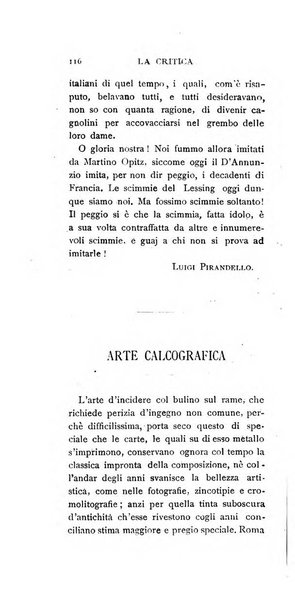 La critica rivista settimanale di arte