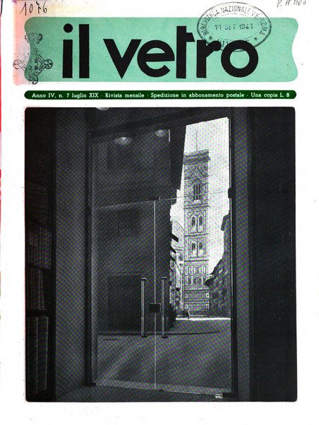 Il vetro rivista mensile