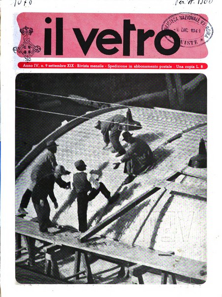 Il vetro rivista mensile