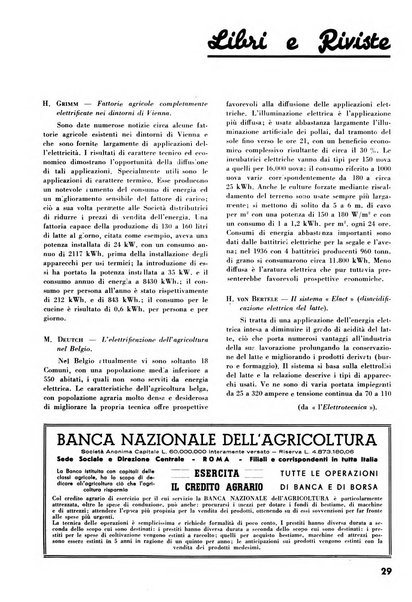 La rivista di tecnica agraria