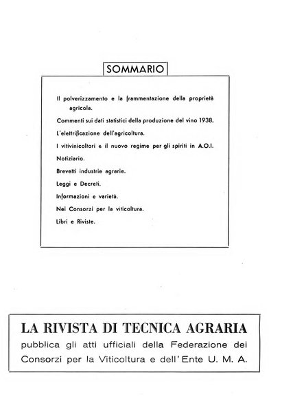 La rivista di tecnica agraria