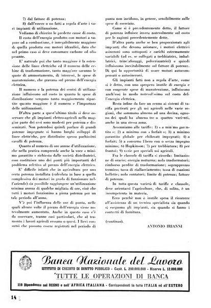 La rivista di tecnica agraria