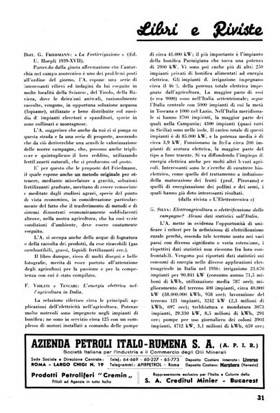 La rivista di tecnica agraria