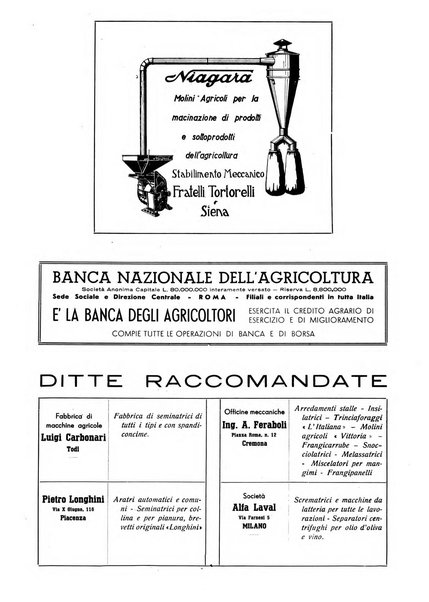 La rivista di tecnica agraria