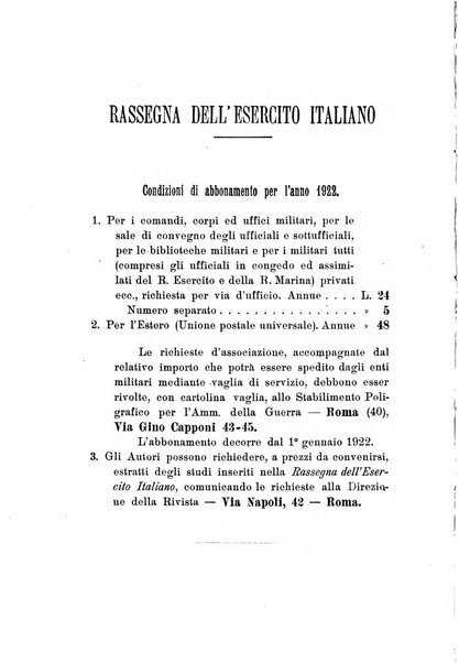 Rassegna dell'esercito italiano