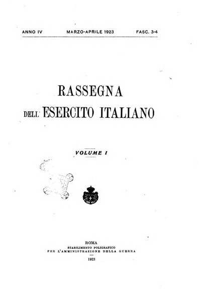 Rassegna dell'esercito italiano