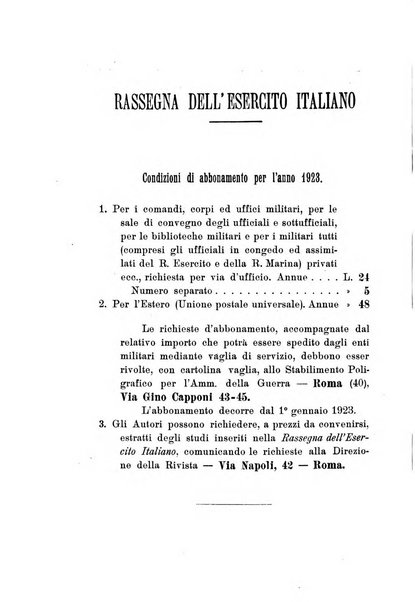 Rassegna dell'esercito italiano