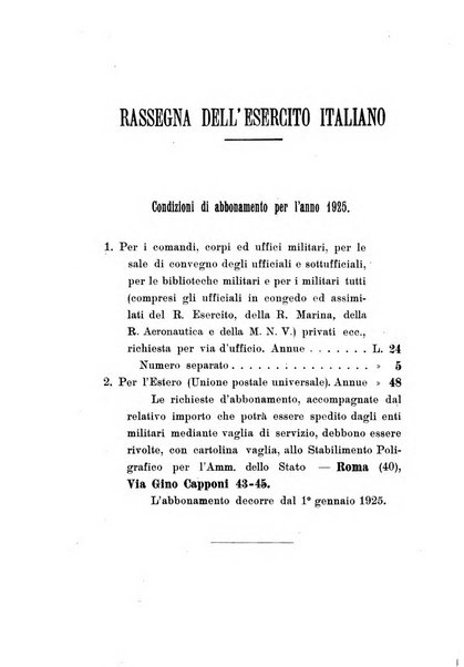 Rassegna dell'esercito italiano