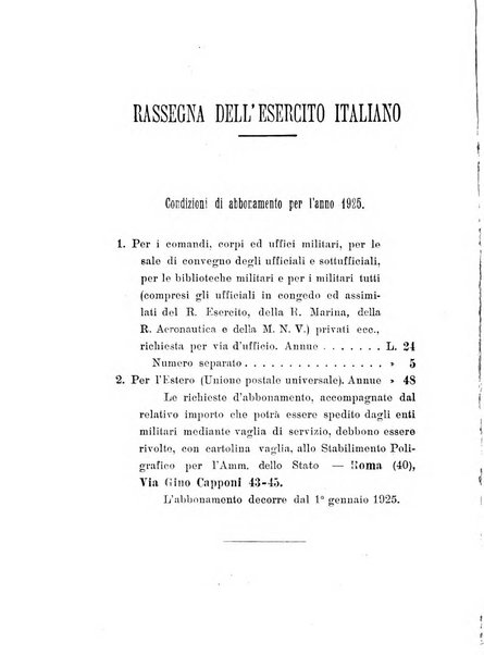 Rassegna dell'esercito italiano