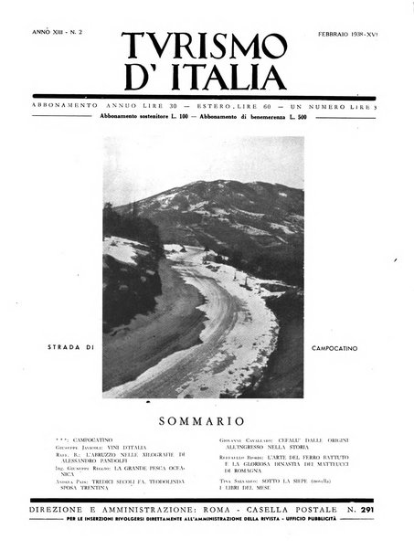 Turismo d'Italia rassegna mensile