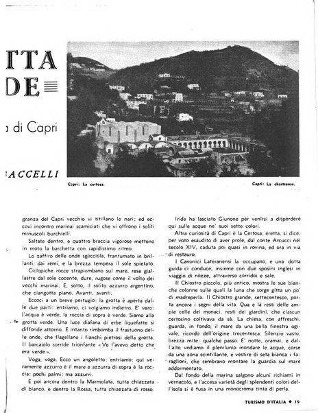 Turismo d'Italia rassegna mensile