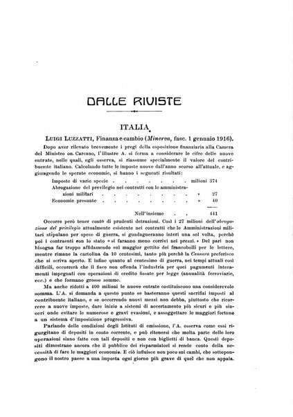 Rivista di scienza bancaria e di economia attuariale e commerciale