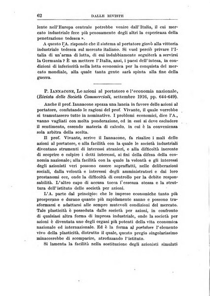 Rivista di scienza bancaria e di economia attuariale e commerciale