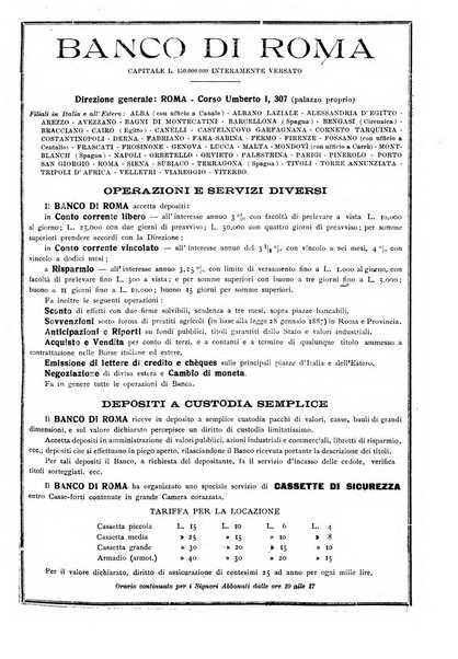 Rivista di scienza bancaria e di economia attuariale e commerciale