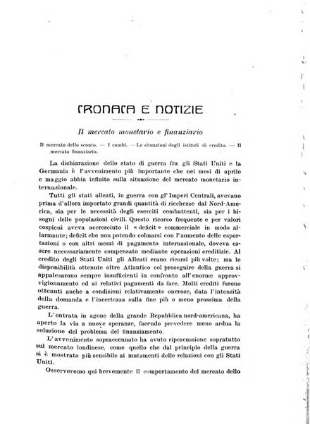 Rivista di scienza bancaria e di economia attuariale e commerciale