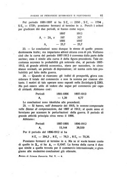 Rivista di scienza bancaria e di economia attuariale e commerciale