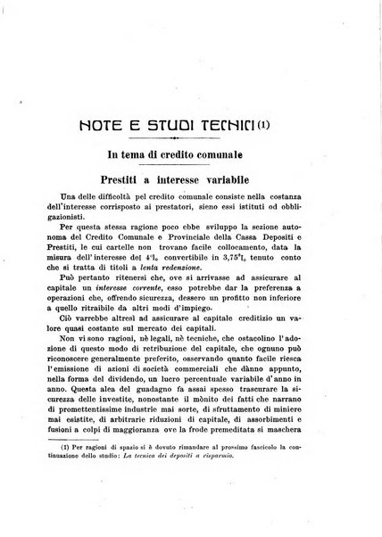 Rivista di scienza bancaria e di economia attuariale e commerciale