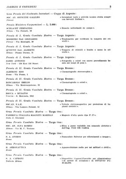 Ingegni e congegni le attualita scientifiche