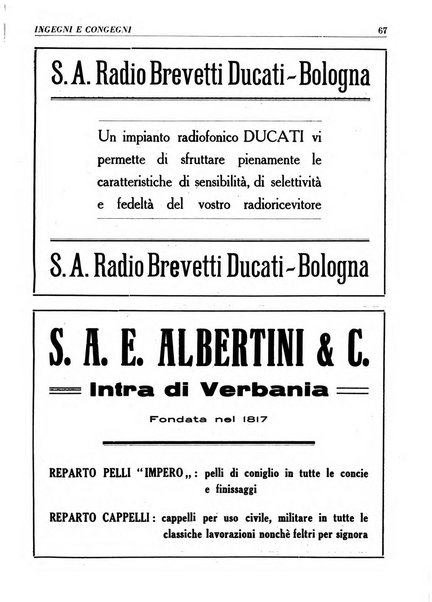 Ingegni e congegni le attualita scientifiche