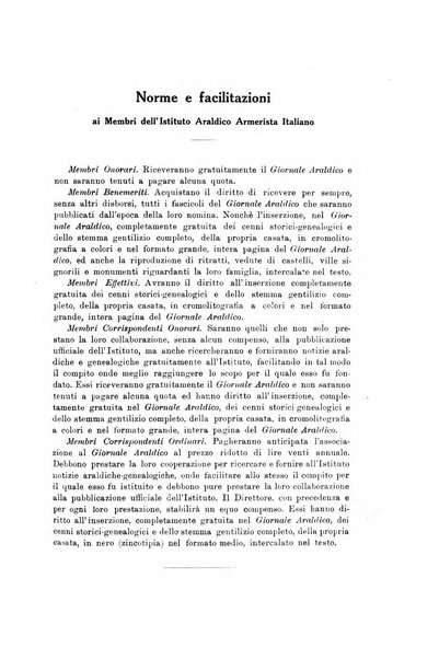 Giornale araldico-storico-genealogico pubblicazione ufficiale dell'Istituto araldico armerista italiano